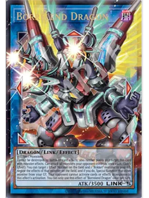 Borrelend Dragon (extended art) - BLGG-EN142 - Ultra Rare 1st Edition