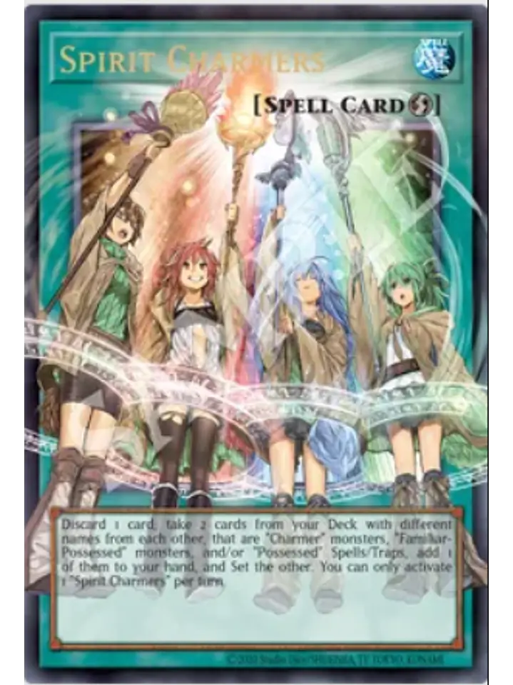 Spirit Charmers (extended art) - BLGG-EN145 - Starlight Rare 1st Edition 1