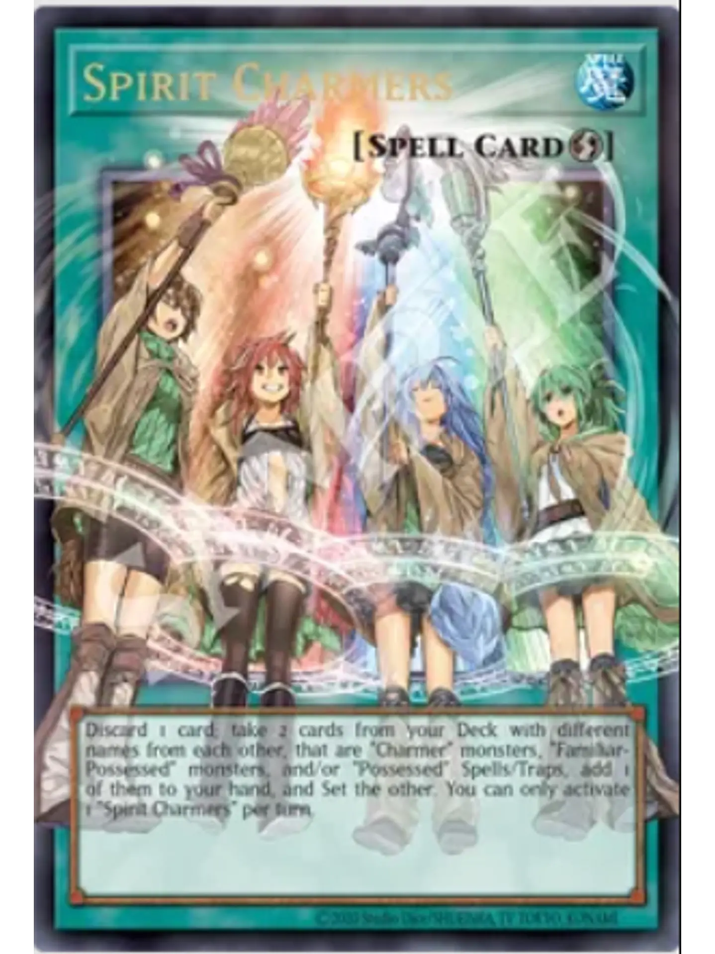 Spirit Charmers (extended art) - BLGG-EN145 - Ultra Rare 1st Edition 1