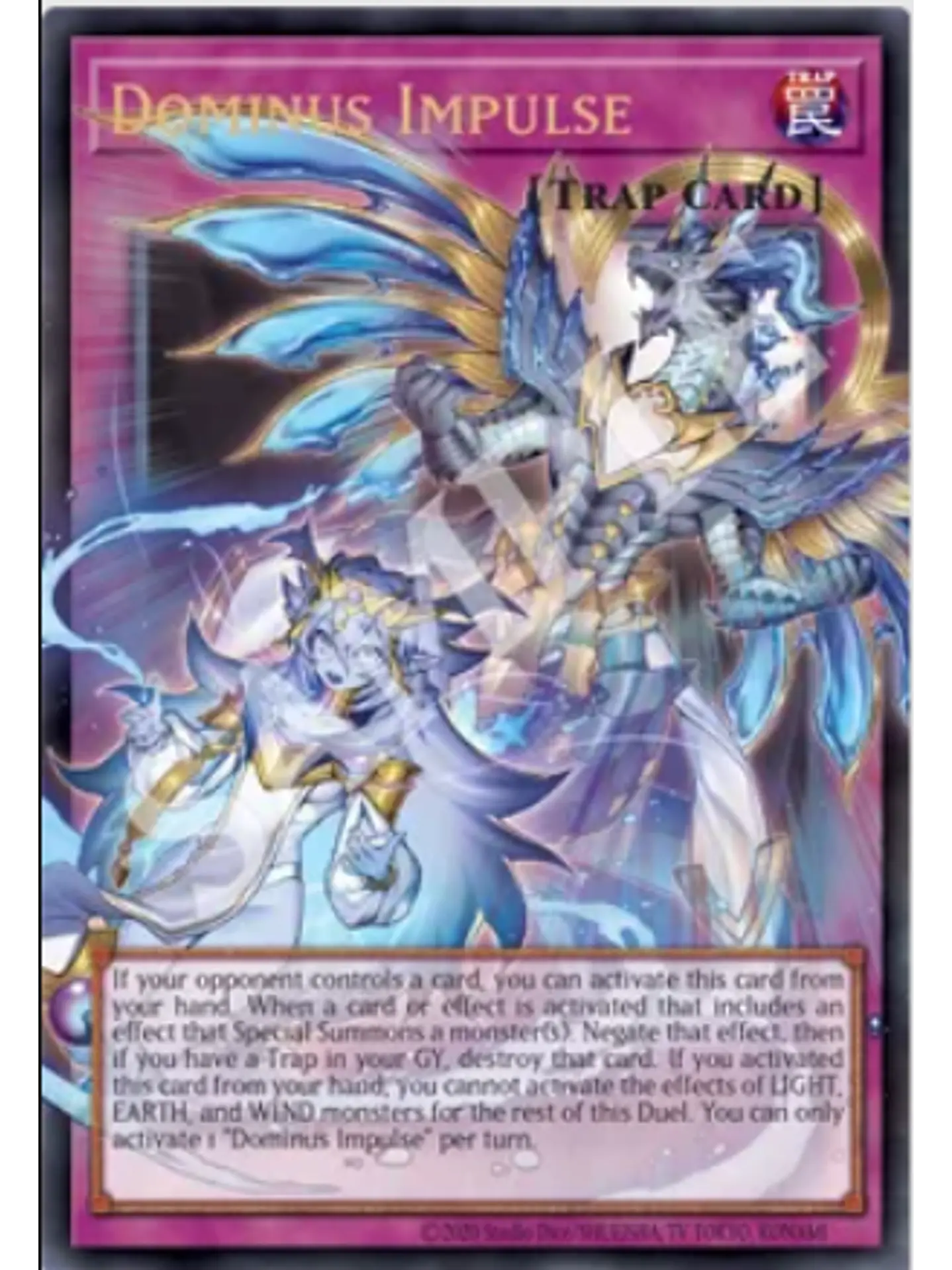 Dominus Impulse (extended art) - BLGG-EN146 - Ultra Rare 1st Edition 1