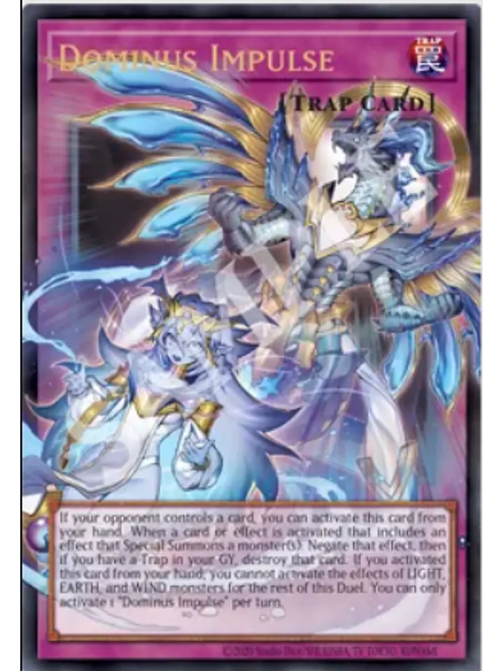 Dominus Impulse (extended art) - BLGG-EN146 - Starlight Rare 1st Edition 1
