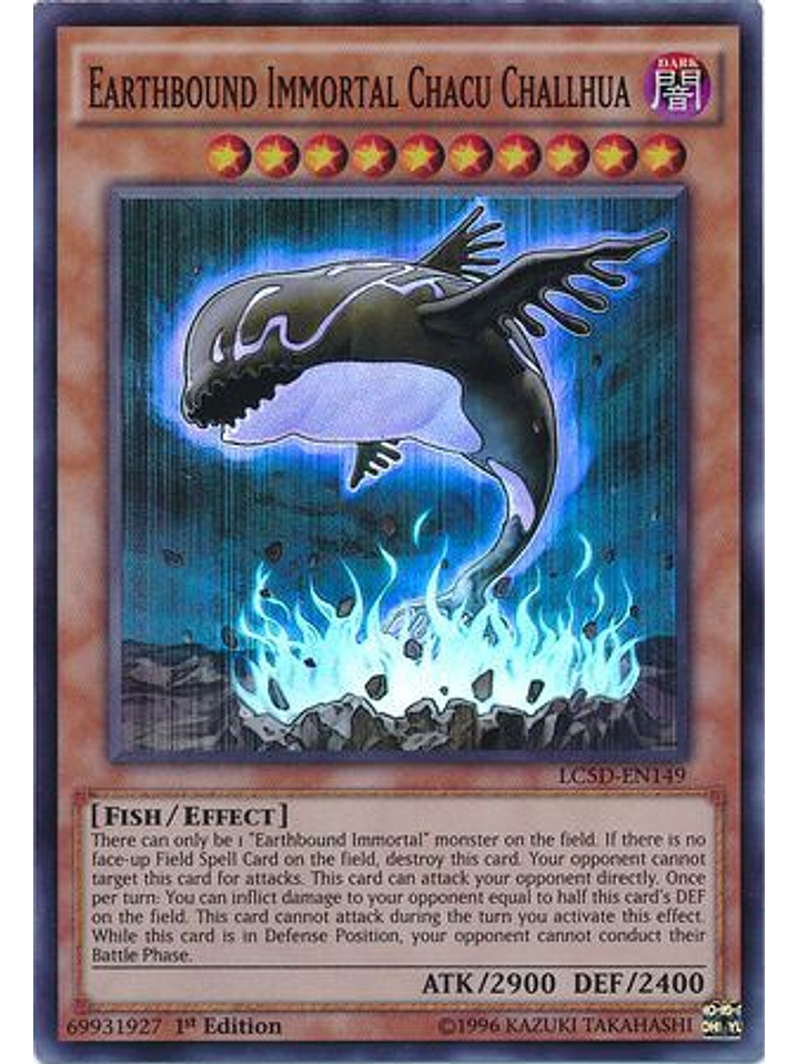 Earthbound Immortal Chacu Challhua - LC5D-EN149 - Super Rare 1st Edition 1