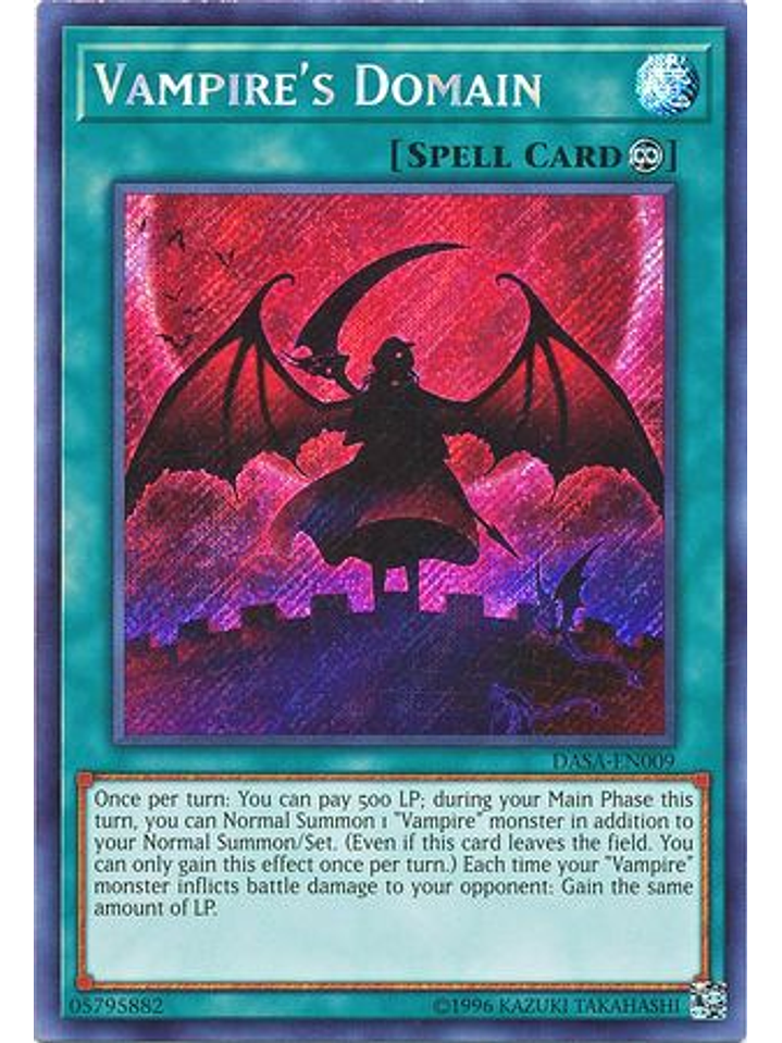 Vampire's Domain - DASA-EN009 - Secret Rare Unlimited 1