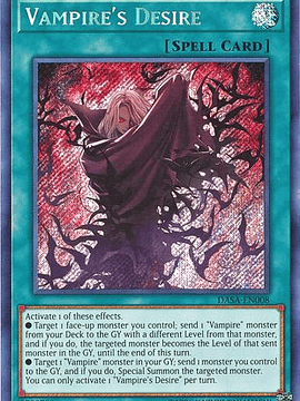 Vampire's Desire - DASA-EN008 - Secret Rare Unlimited