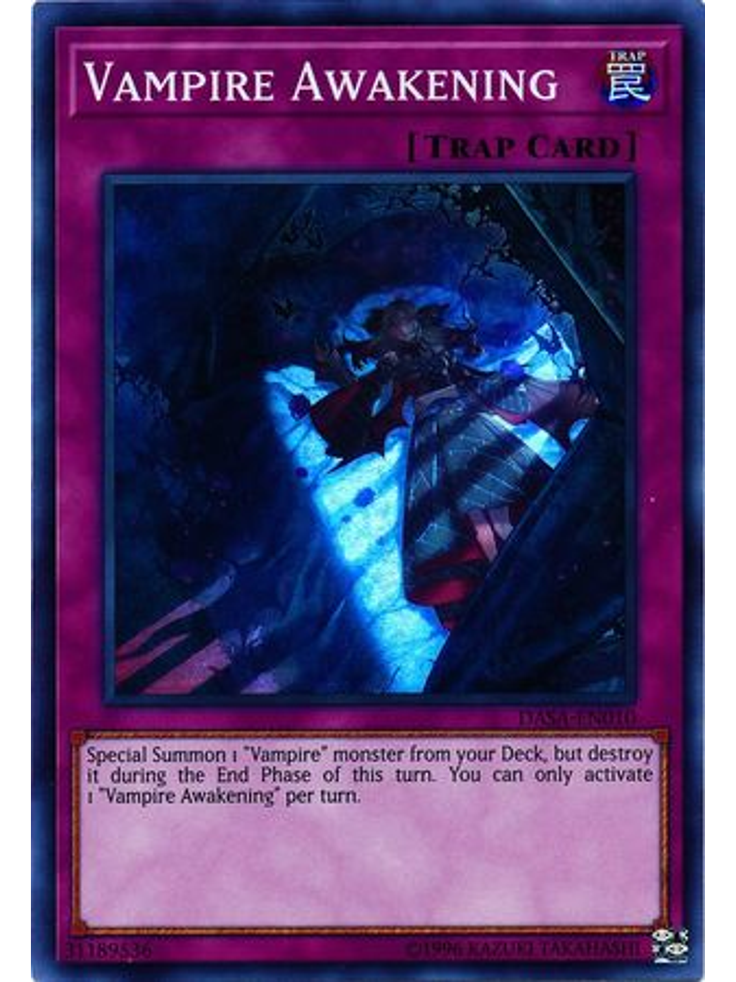 Vampire Awakening - DASA-EN010 - Super Rare Unlimited 1