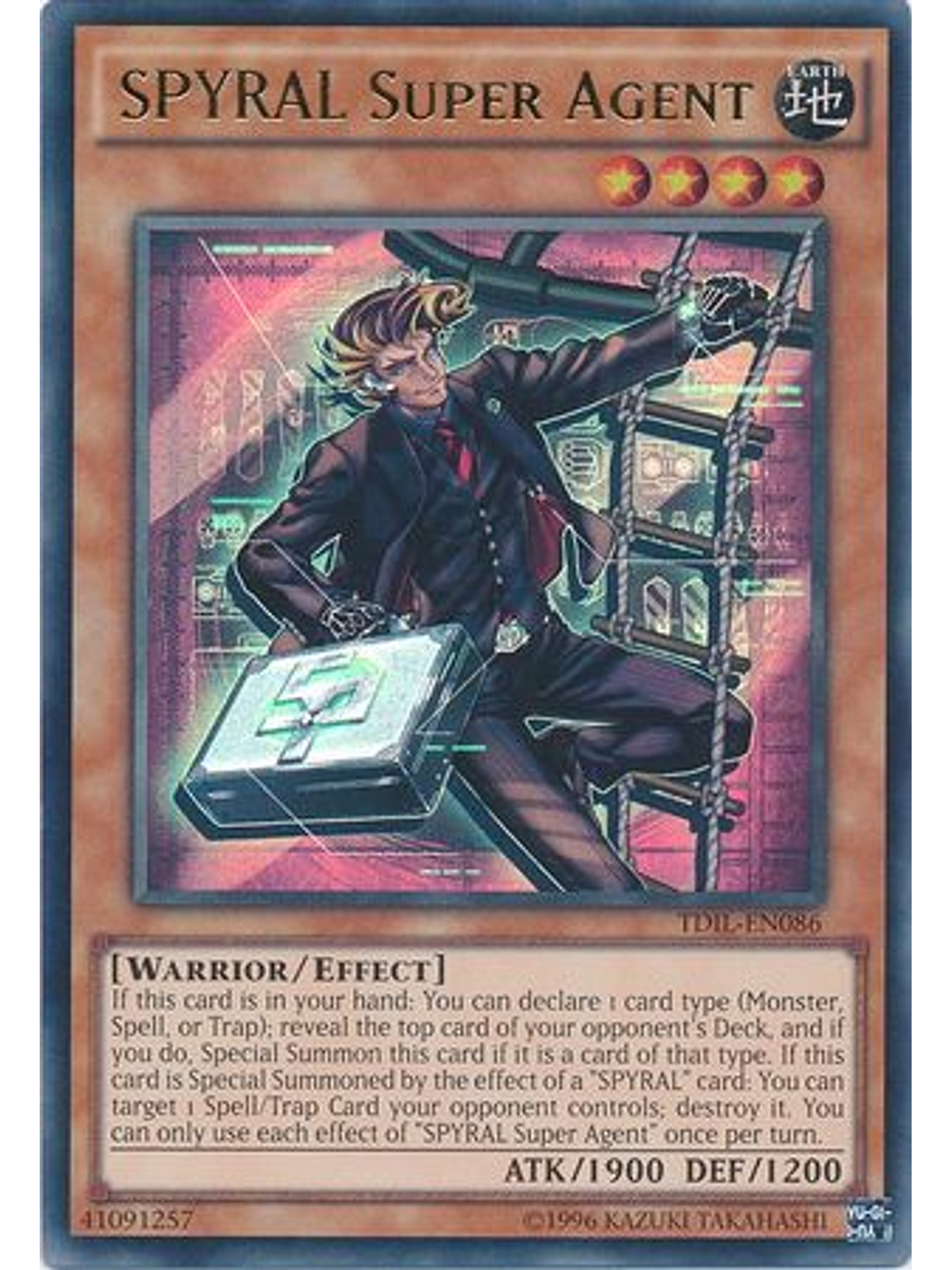 SPYRAL Super Agent - TDIL-EN086 - Ultra Rare Unlimited 1