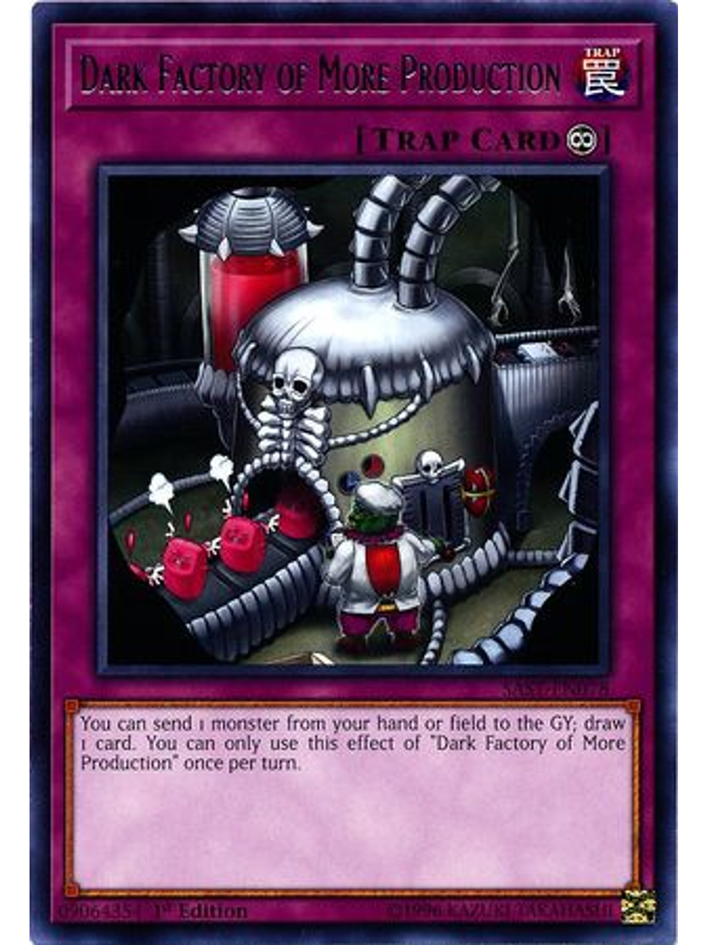 Dark Factory of More Production - SAST-EN078 - Rare 1st Edition 1