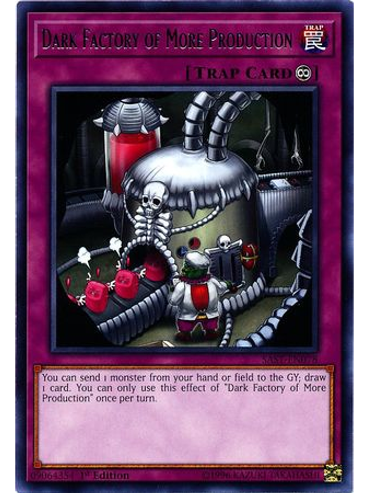 Dark Factory of More Production - SAST-EN078 - Rare 1st Edition 1