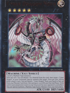 Cyber Dragon Nova - SDCR-EN038 - Ultra Rare Unlimited