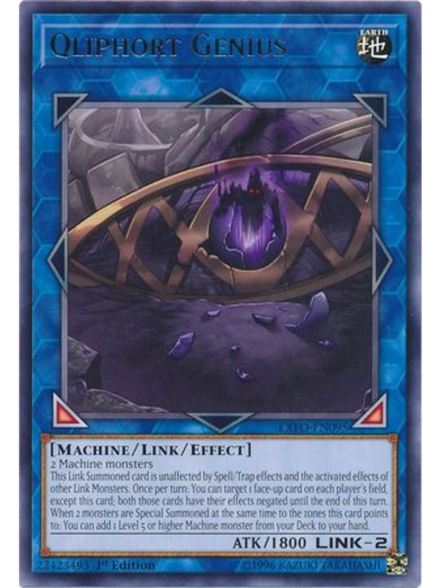 Qliphort Genius - EXFO-EN095 - Rare 1st Edition 1