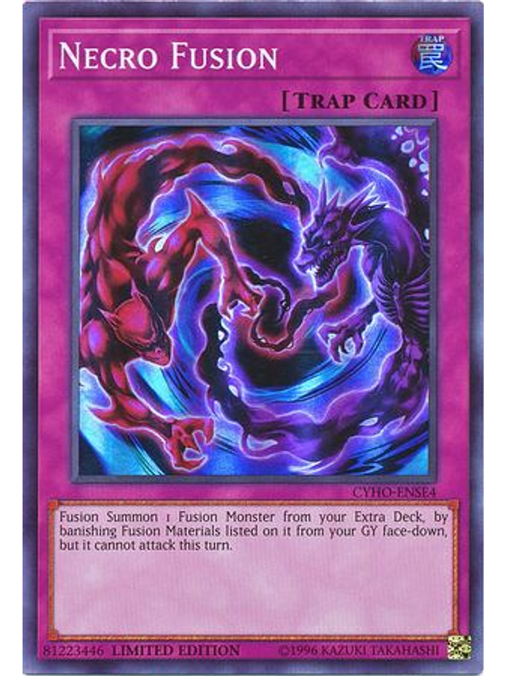 Necro Fusion - CYHO-ENSE4 - Super Rare Limited Edition 1