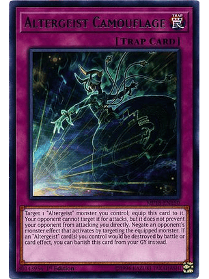 Altergeist Camouflage - MP18-EN150 - Rare 1st Edition