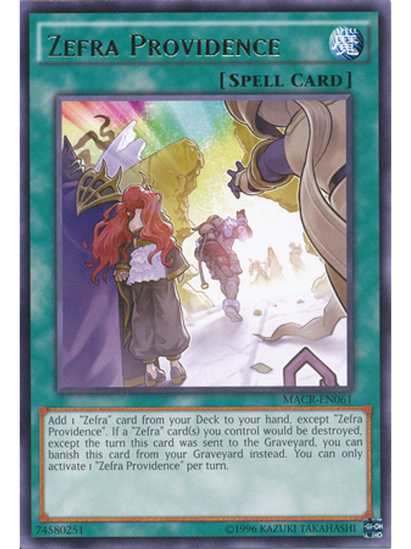 Zefra Providence - MACR-EN061 - Rare Unlimited 1