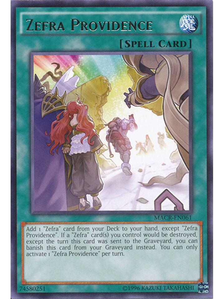 Zefra Providence - MACR-EN061 - Rare Unlimited 1