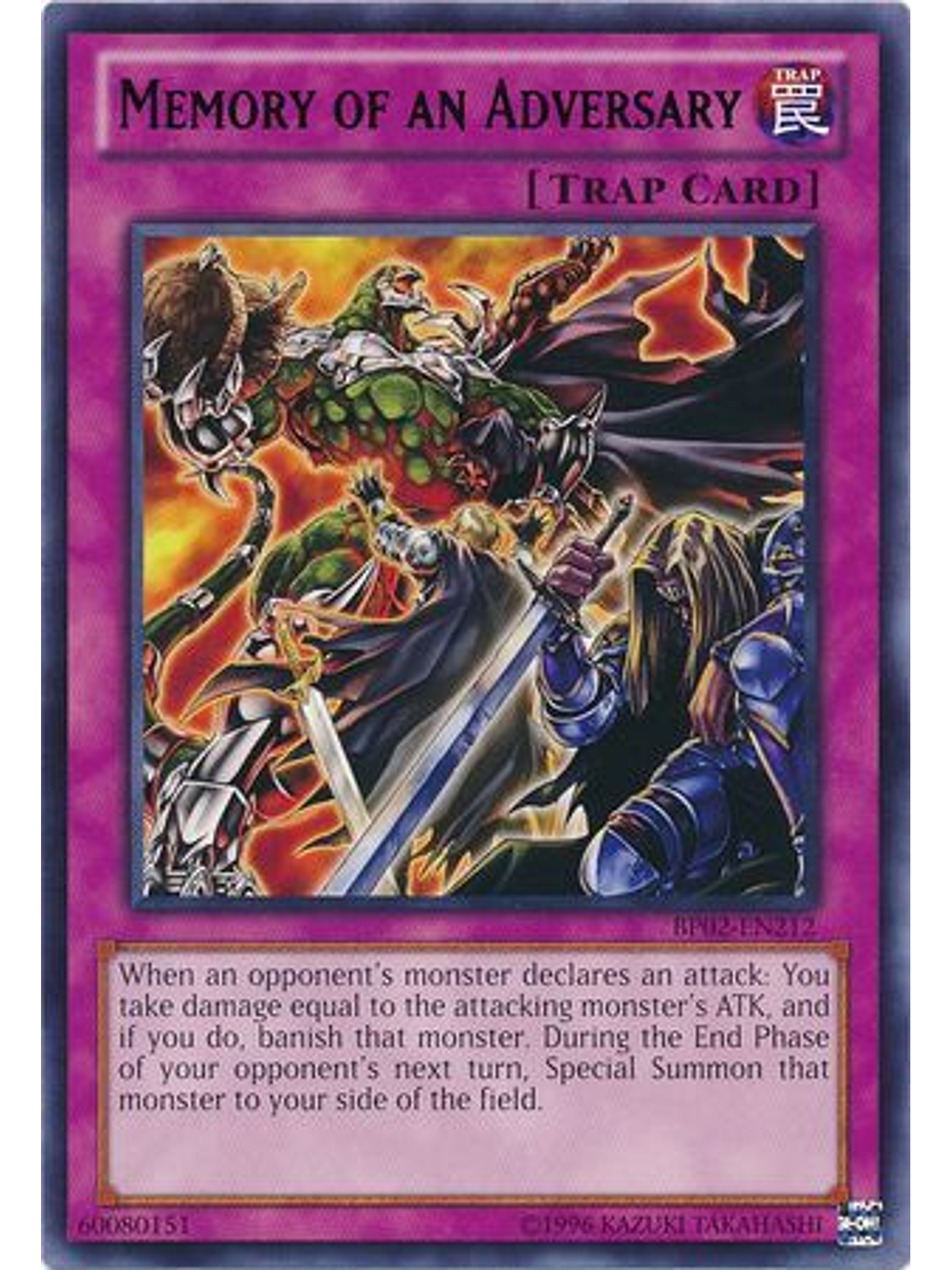 Memory of an Adversary - BP02-EN212 - Rare Unlimited 1