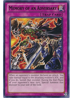 Memory of an Adversary - BP02-EN212 - Rare Unlimited