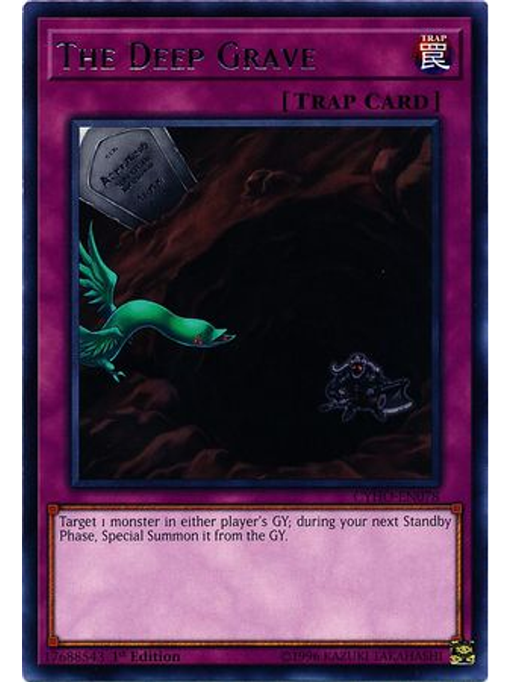 The Deep Grave - CYHO-EN078 - Rare 1st Edition 1