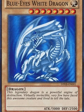 Blue-Eyes White Dragon - DPKB-EN001 - Super Rare Unlimited