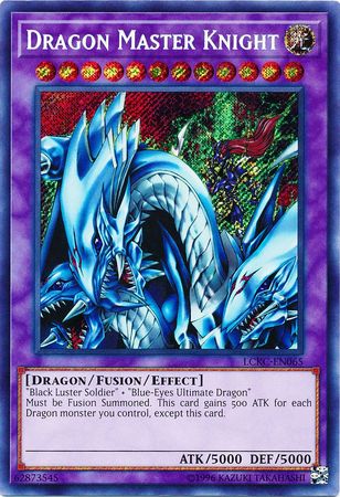 Dragon Master Knight - LCKC-EN065 - Secret Rare Unlimited