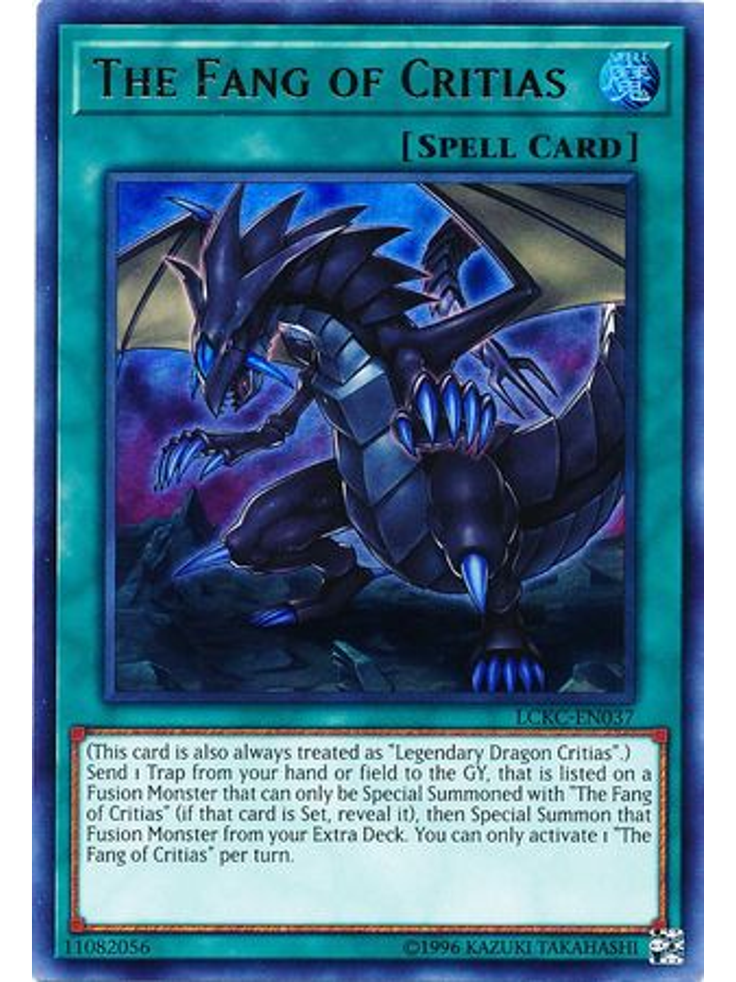 The Fang of Critias - LCKC-EN037 - Ultra Rare Unlimited 1