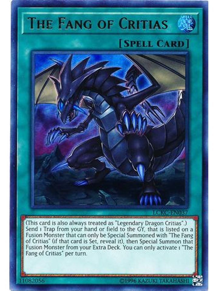 The Fang of Critias - LCKC-EN037 - Ultra Rare Unlimited 1