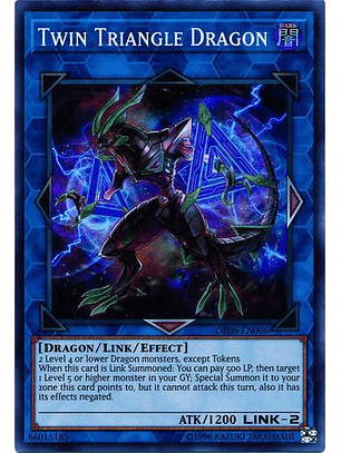 Twin Triangle Dragon - OP08-EN006 - Super Rare
