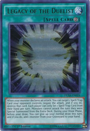 Legacy of the Duelist - DUSA-EN024 - Ultra Rare 1st Edition