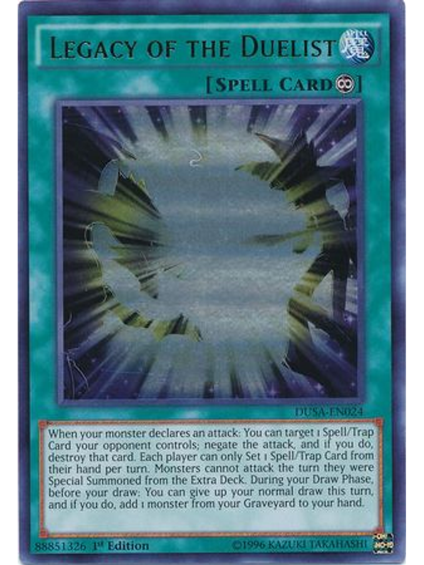 Legacy of the Duelist - DUSA-EN024 - Ultra Rare 1st Edition 1