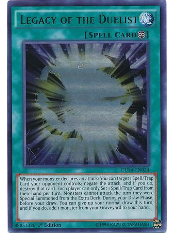 Legacy of the Duelist - DUSA-EN024 - Ultra Rare 1st Edition 1