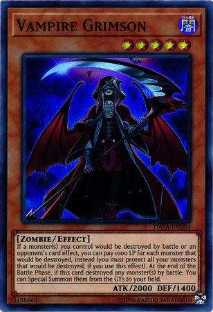 Vampire Grimson - DASA-EN004 - Super Rare Unlimited