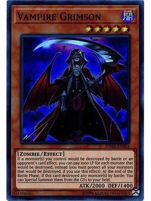 Vampire Grimson - DASA-EN004 - Super Rare Unlimited