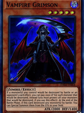 Vampire Grimson - DASA-EN004 - Super Rare Unlimited