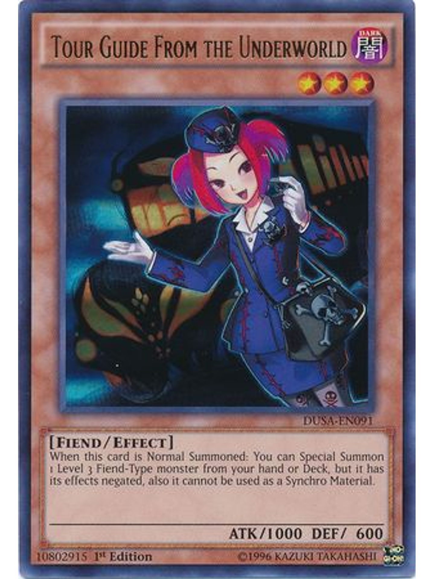 Tour Guide from the Underworld - DUSA-EN091 - Ultra Rare 1st Edition 1