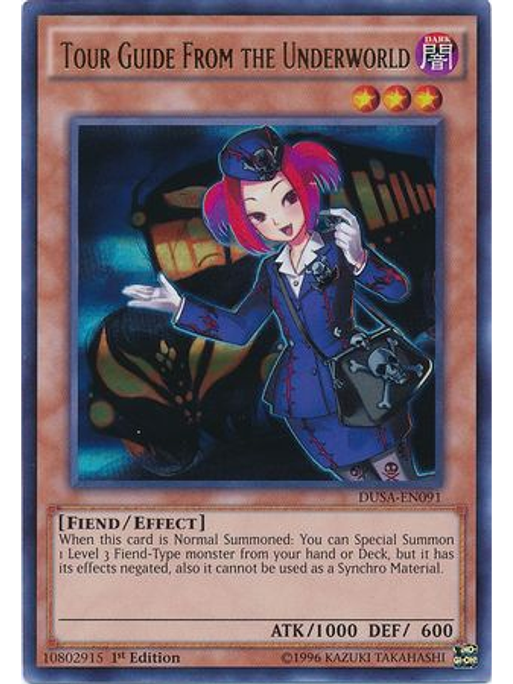 Tour Guide from the Underworld - DUSA-EN091 - Ultra Rare 1st Edition 1
