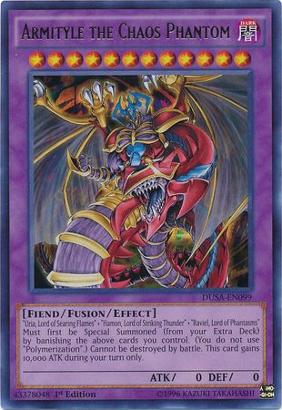 Armityle the Chaos Phantom - DUSA-EN099 - Ultra Rare 1st Edition