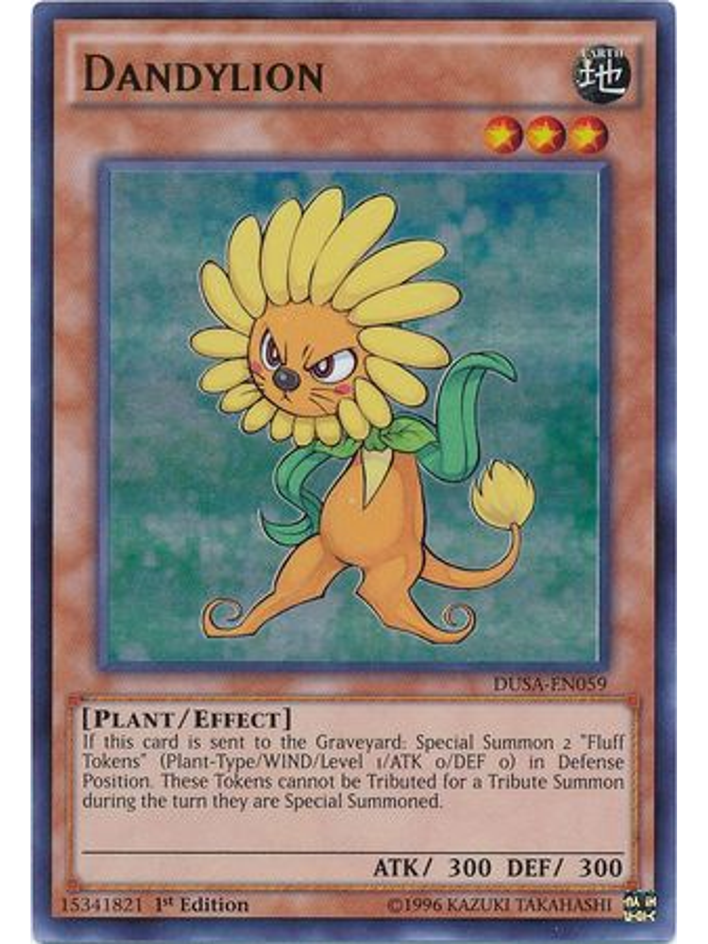 Dandylion - DUSA-EN059 - Ultra Rare 1st Edition 1