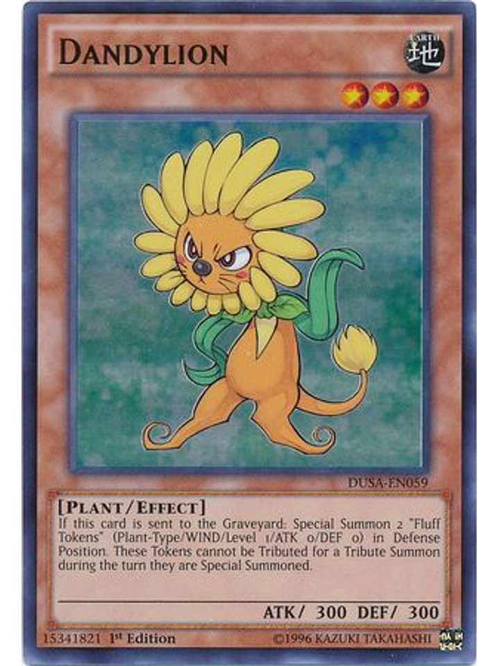 Dandylion - DUSA-EN059 - Ultra Rare 1st Edition 1