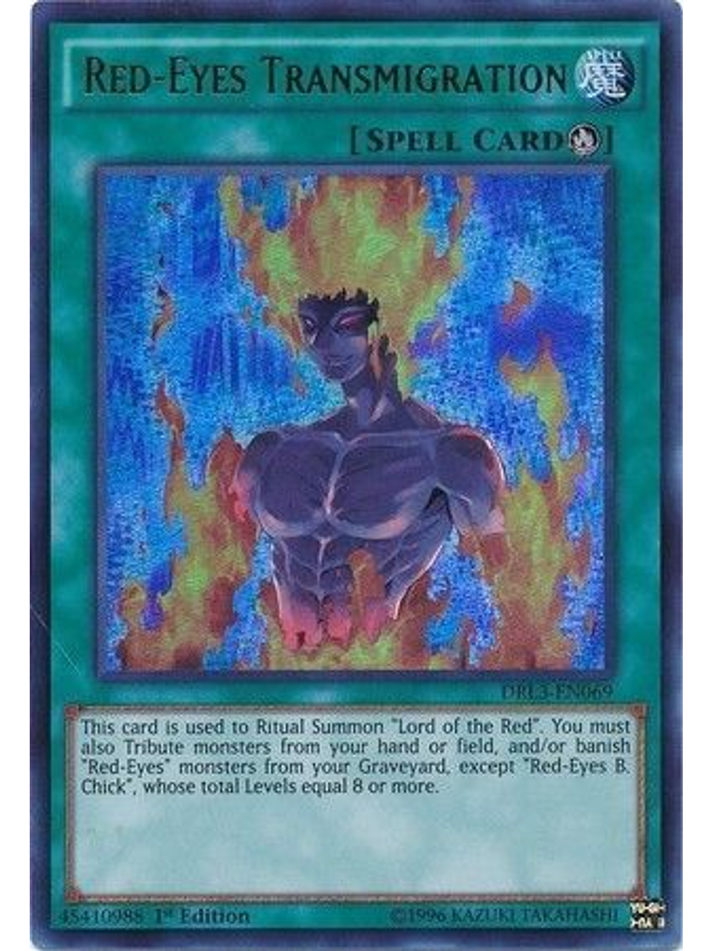 Red-Eyes Transmigration - DRL3-EN069 - Ultra Rare 1st Edition 1