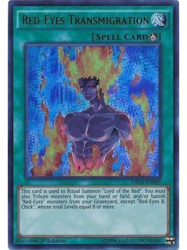 Red-Eyes Transmigration - DRL3-EN069 - Ultra Rare 1st Edition 1