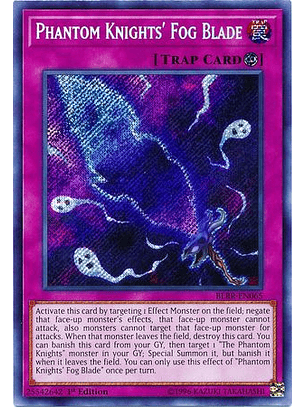 Phantom Knights' Fog Blade - BLRR-EN065 - Secret Rare 1st Edition