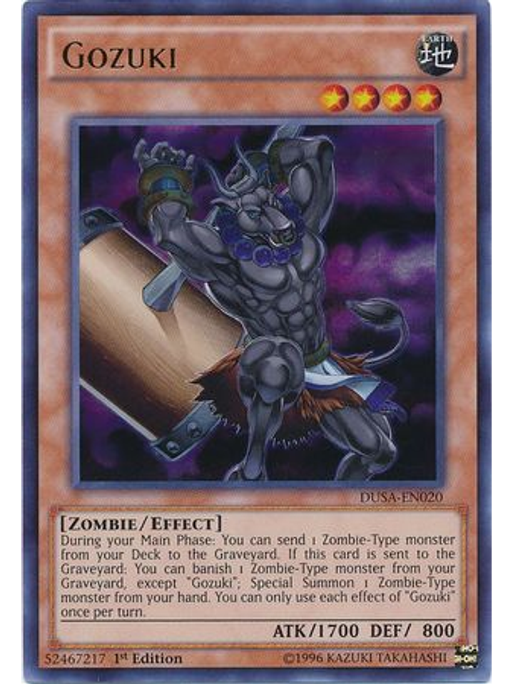 Gozuki - DUSA-EN020 - Ultra Rare 1st Edition 1