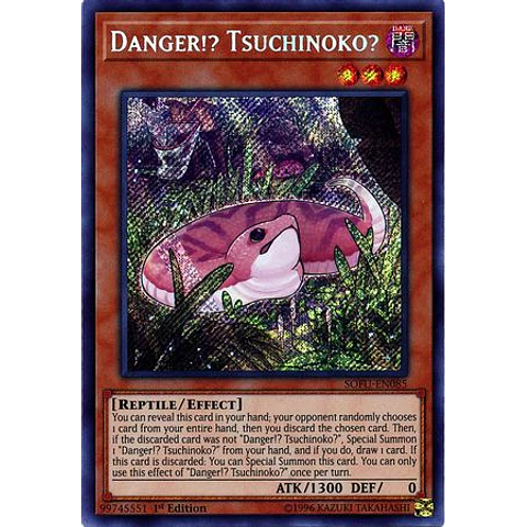 Yugi-oh! Danger!? Tsuchinoko? Ra04-en027 Secret Inglés