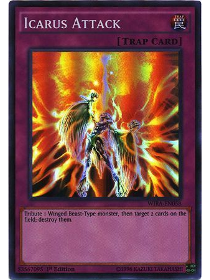 Icarus Attack - WIRA-EN058 - Super Rare 1st Edition 1