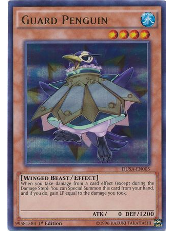 Guard Penguin - DUSA-EN005 - Ultra Rare 1st Edition 1