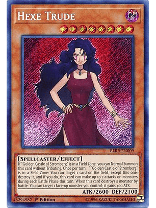 Hexe Trude - BLRR-EN009 - Secret Rare 1st Edition