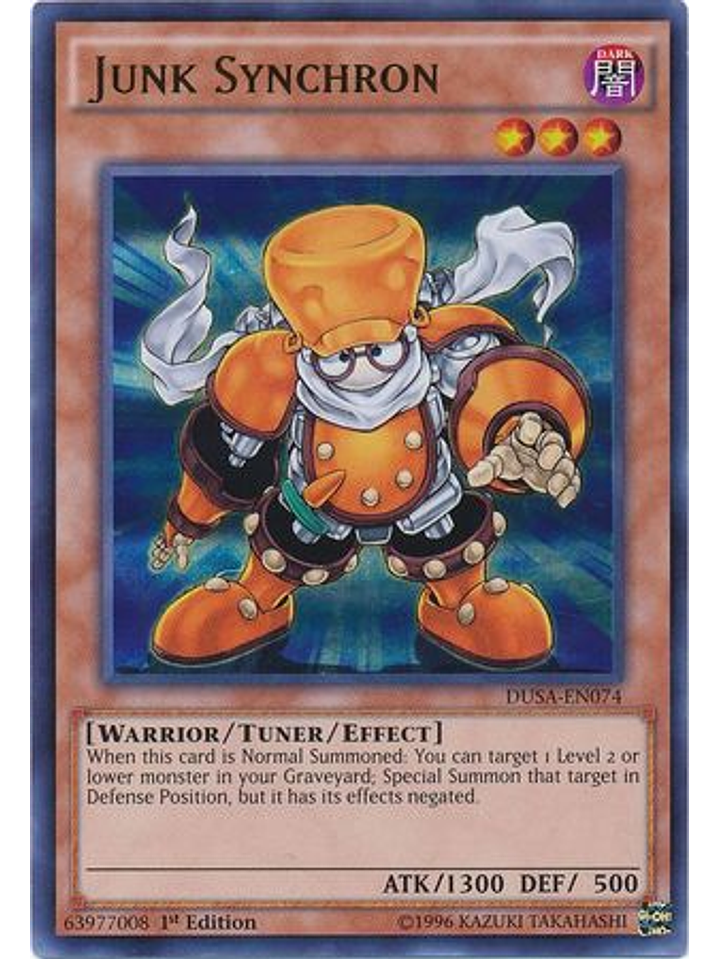 Junk Synchron - DUSA-EN074 - Ultra Rare 1st Edition 1