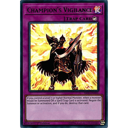 Champion's Vigilance - SS02-ENV01 - Ultra Rare 1st Edition
