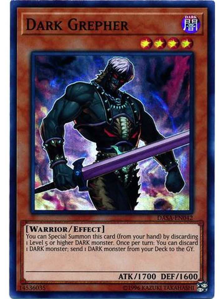 Dark Grepher - DASA-EN042 - Super Rare Unlimited 1