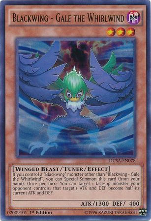 Blackwing - Gale the Whirlwind - DUSA-EN078 - Ultra Rare 1st Edition