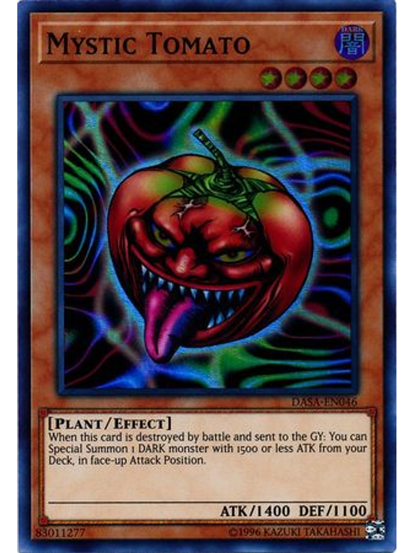 Mystic Tomato - DASA-EN046 - Super Rare Unlimited 1